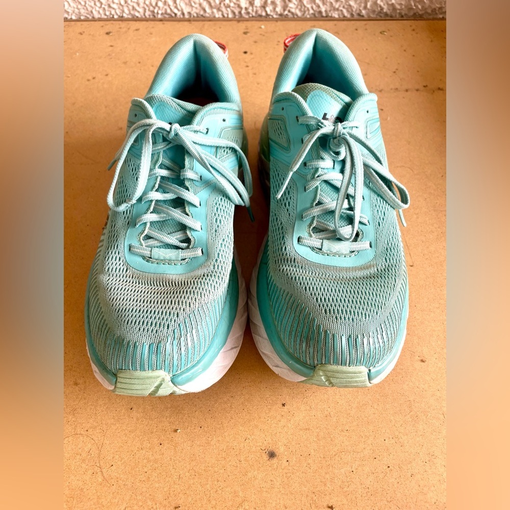 Hoka One One Bondi 7 AEBL Running Gym Shoes Sneakers Womens 10.5 - Picture 4 of 7